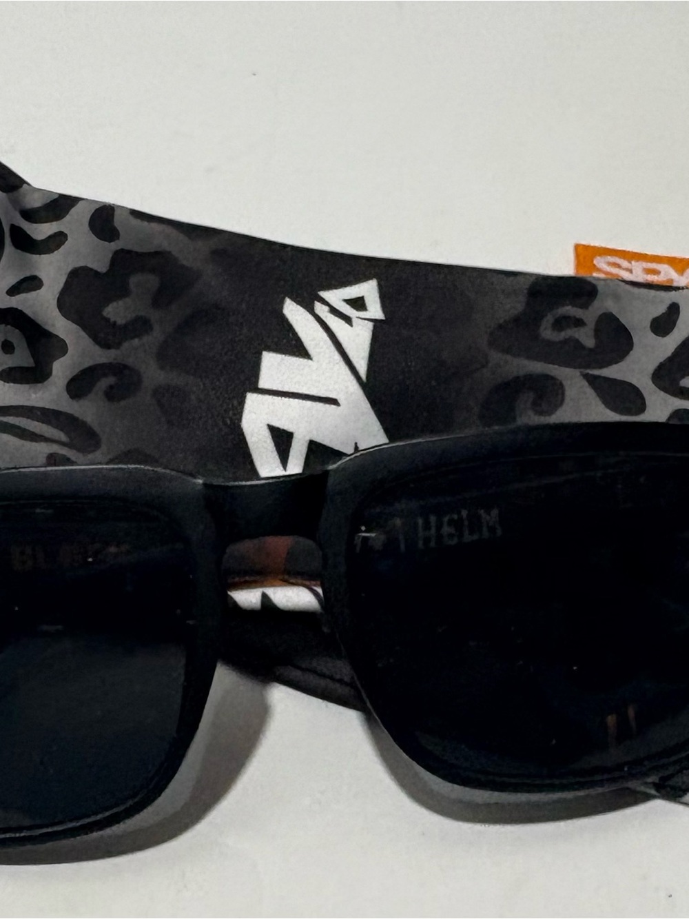 SPY Black Women's Square Sunglasses with Dark Lenses